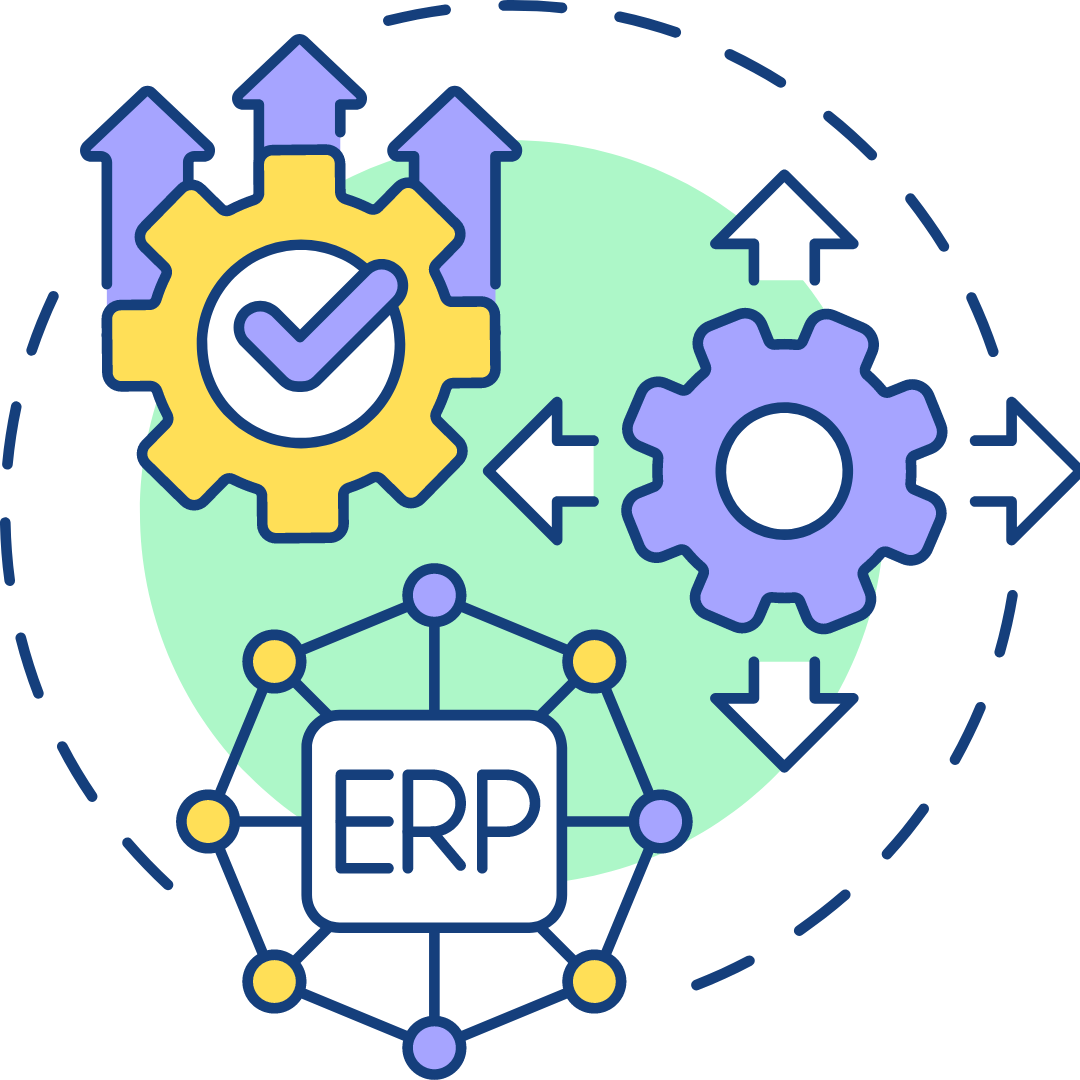 key components of business growth with ERP support